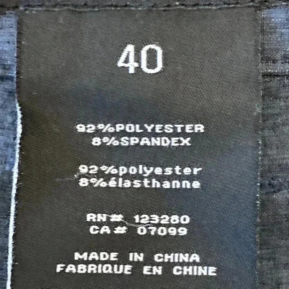 TRAVIS MATHEW MENS GOLF SHORTS SIZE 40 INSEAM APPROX10.5” NAVY PALM TREE DESIGN - Picture 5 of 10